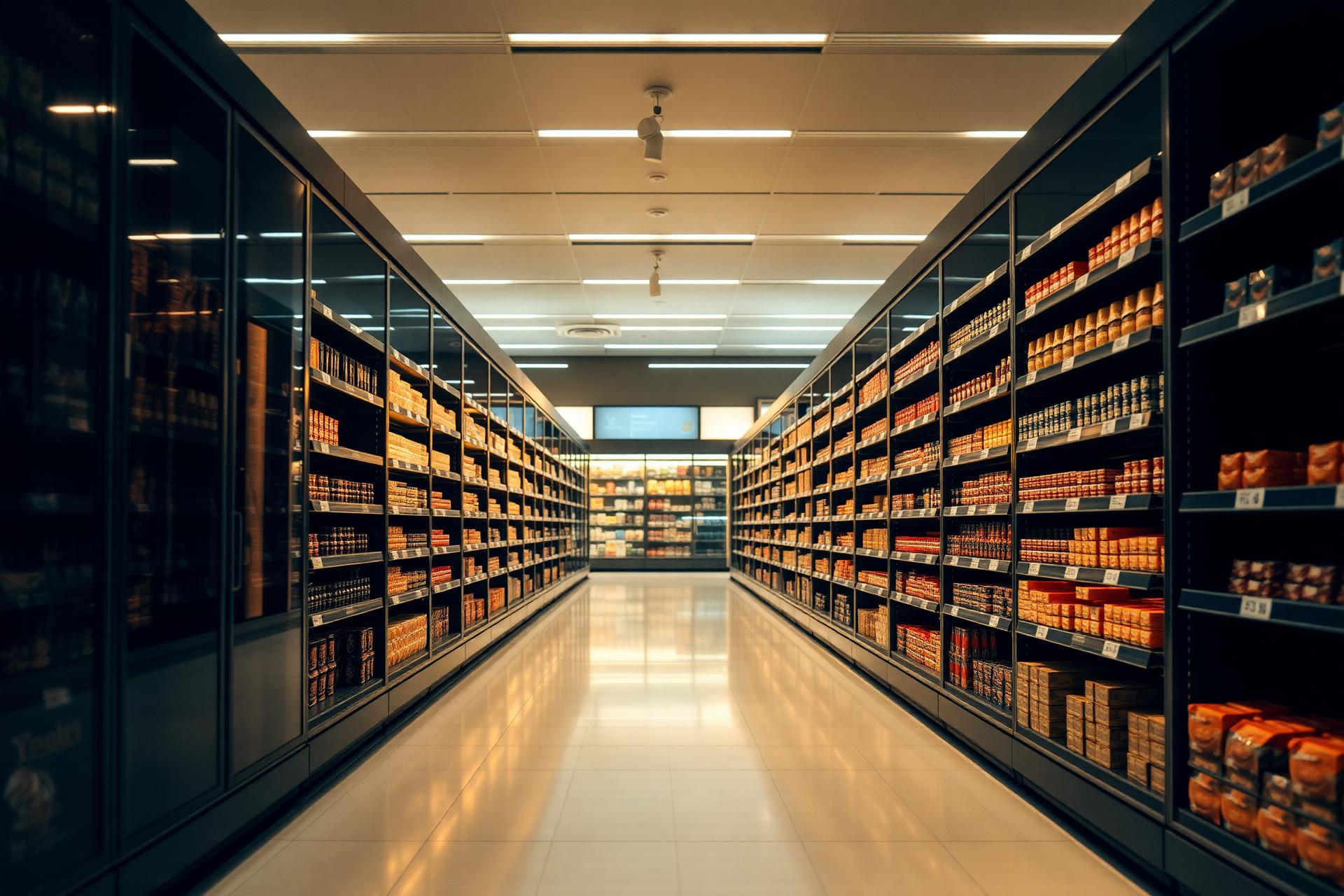Premium DACH retail aisle